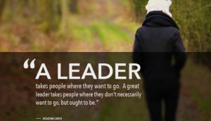 What is a True Leader Quote