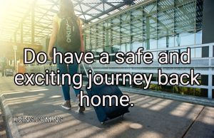 Have a Safe Flight Quotes 