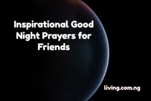 Good Night Prayers for Friends
