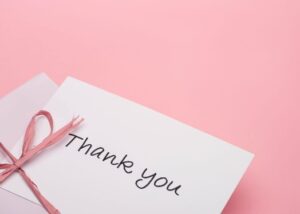 Emotional Thank You Letter to Friend