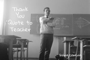 Thank You Quote to Teacher