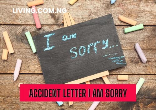 Accident Letter I Am Sorry