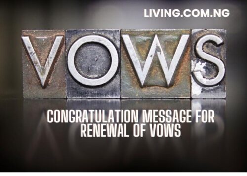 Congratulation Message for Renewal of Vows