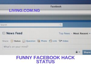 Funny Facebook Hack Status