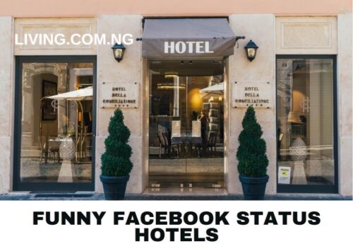 Funny Facebook Status Hotels