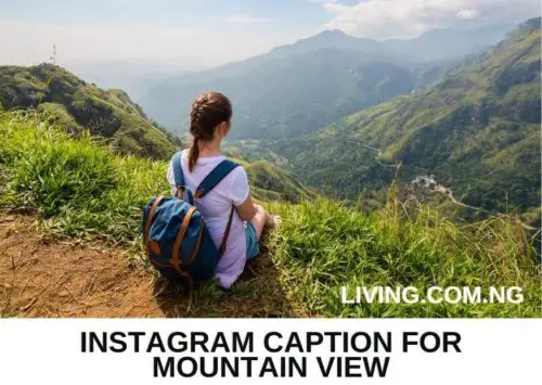 Instagram Caption for Mountain View