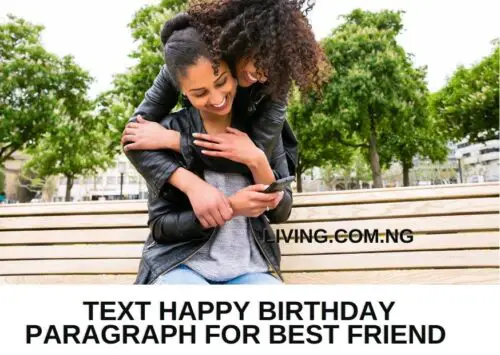 Text Happy Birthday Paragraph for Best Friend 